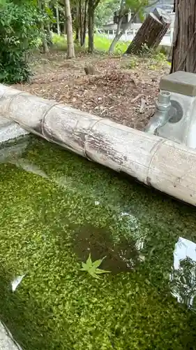 靭負神社の手水