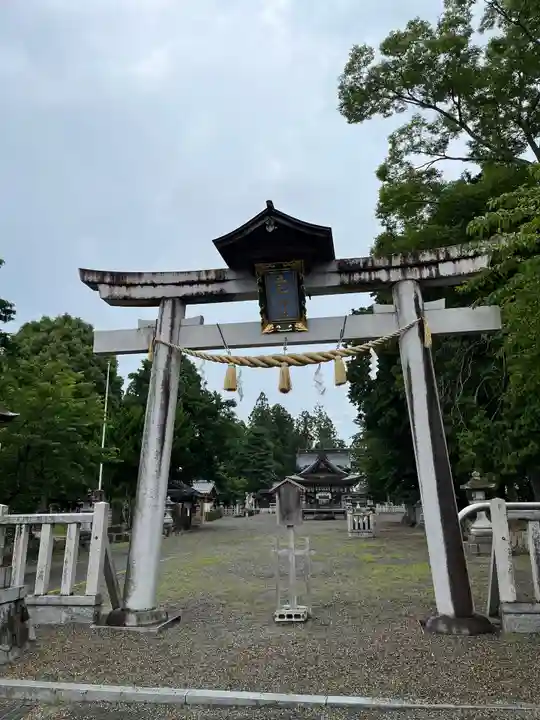 五社神社の鳥居