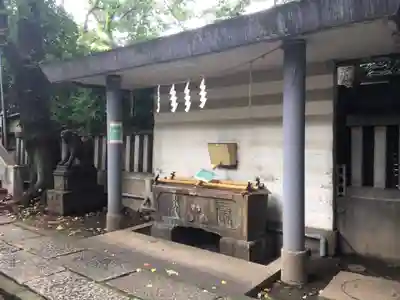 櫻田神社の手水舎