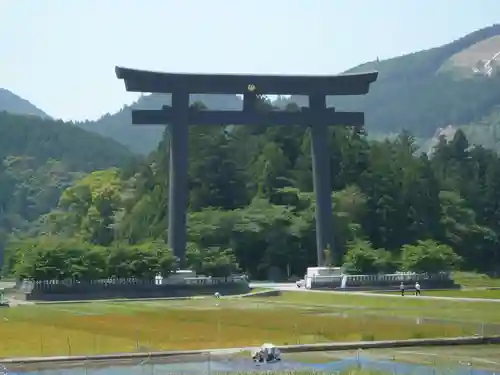 大斎原（熊野本宮大社旧社地）の鳥居