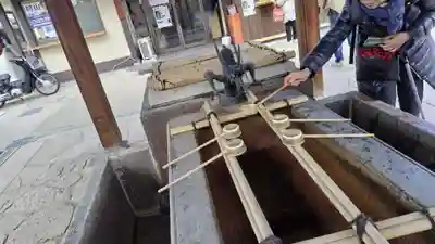 瀧尾神社の手水舎