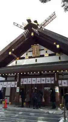 新琴似神社の本殿・本堂