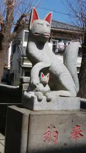 田丸稲荷神社の狛犬