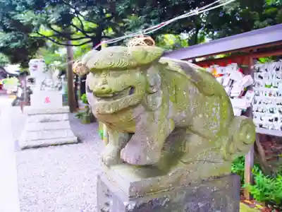 菊田神社の狛犬