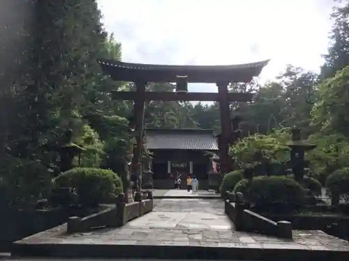 北口本宮冨士浅間神社の鳥居