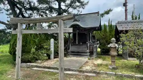 江之姫神社の鳥居