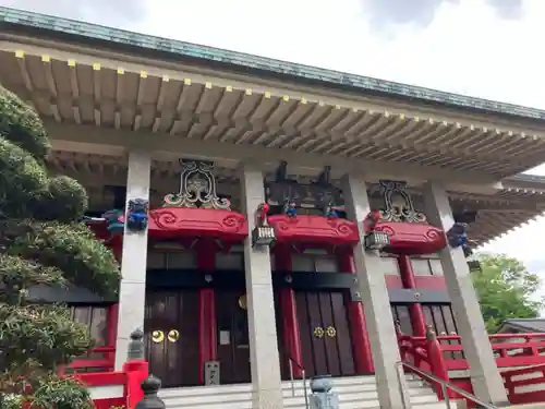 千葉寺の本殿・本堂