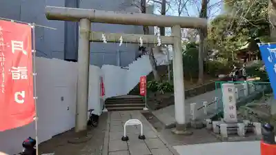 駒繋神社の鳥居