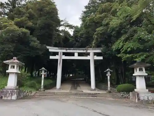 群馬県護国神社の鳥居
