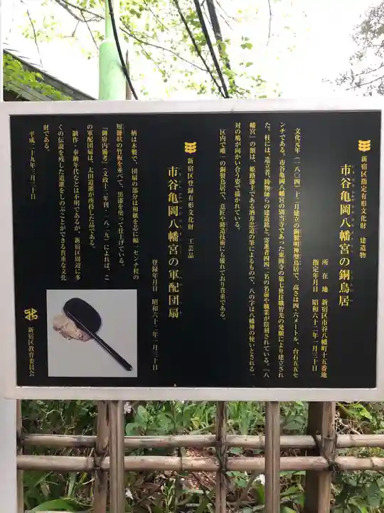 市谷亀岡八幡宮の歴史