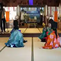 賀羅加波神社の本殿・本堂