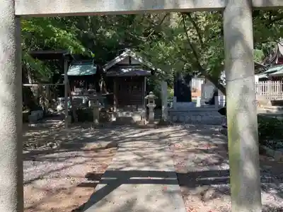 上地八幡宮の末社・摂社