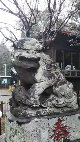 畑子安神社の狛犬