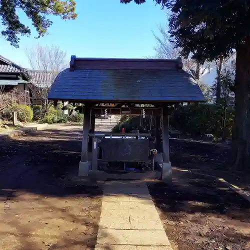 八雲氷川神社の手水舎