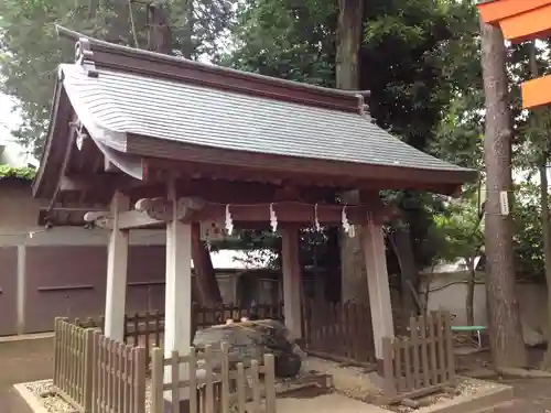 荻窪白山神社の手水舎