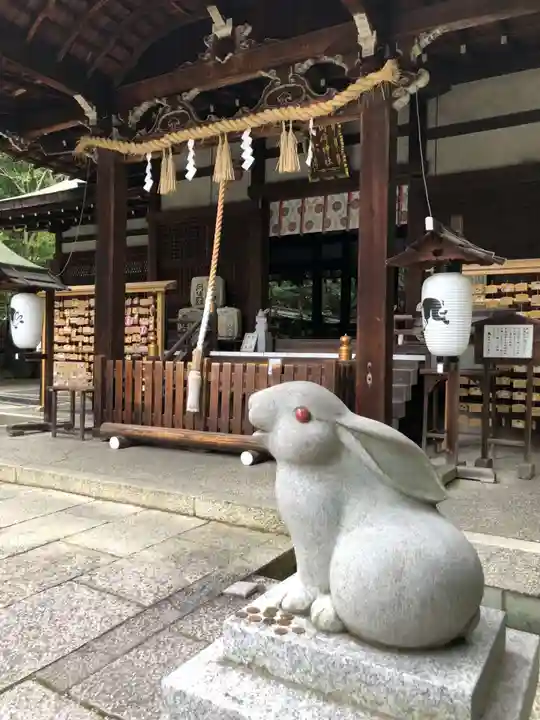 岡崎神社の狛犬