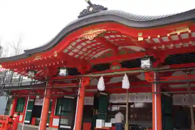 生田神社の本殿・本堂