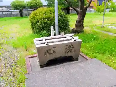 神明社(六番町神明社)の手水舎