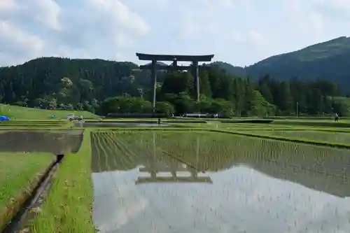 熊野本宮大社産田社の鳥居