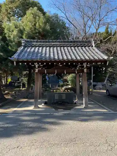 加納天満宮の手水舎