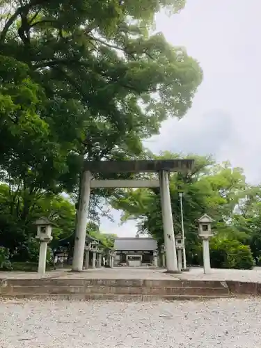 御裳神社の鳥居