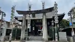 櫛田神社の鳥居