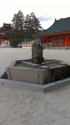 平安神宮の手水舎