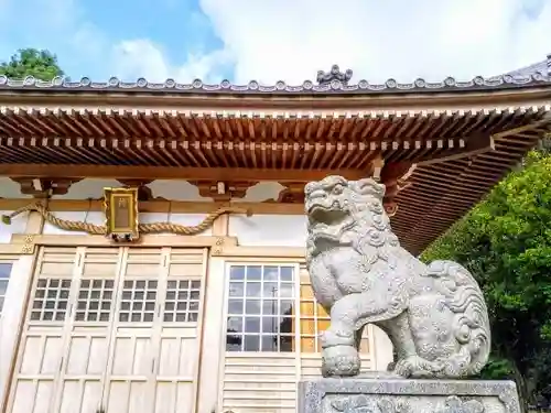 神明社（中和会神明社）の狛犬