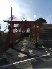 富士浅間宮の鳥居