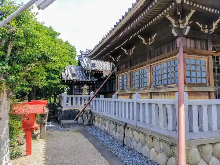 大日孁社(北方町)の本殿・本堂