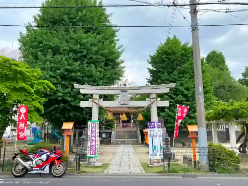 前橋八幡宮の鳥居