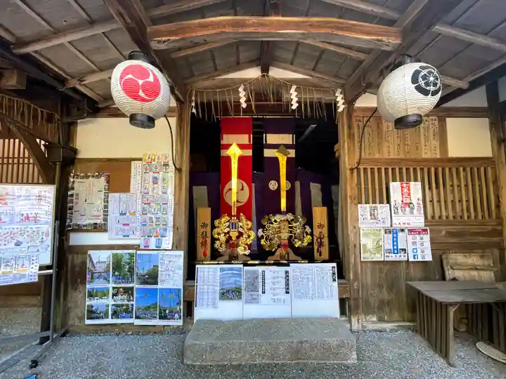 八大神社の本殿・本堂