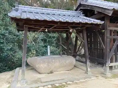 勝岡八幡神社の手水舎