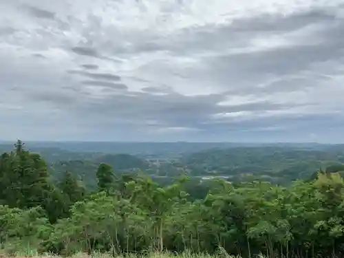 大塚山大山祇神社の景色