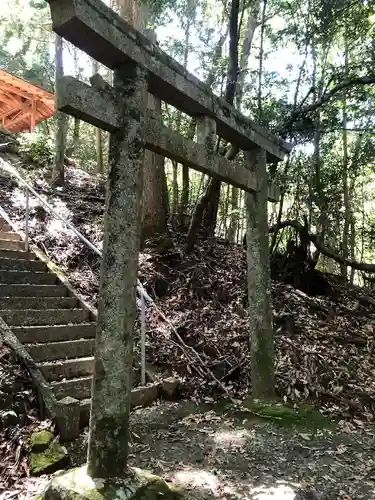 鷹鳥屋神社の鳥居