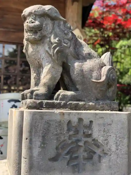 常陸第三宮 吉田神社の狛犬