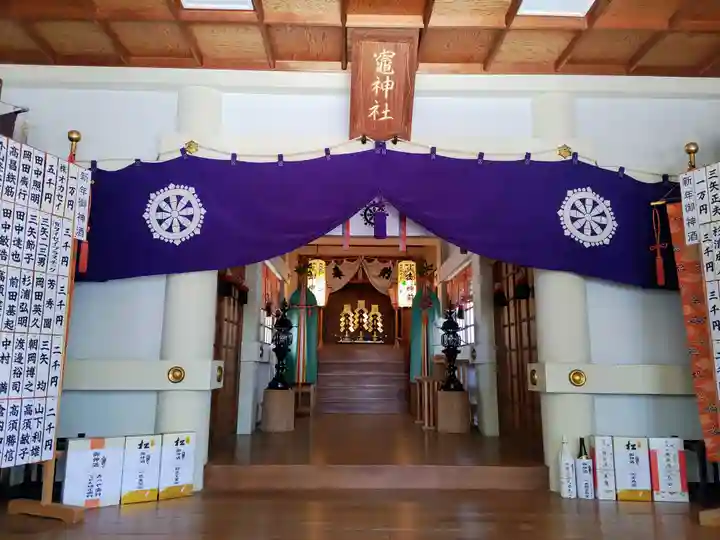 竃神社の本殿・本堂
