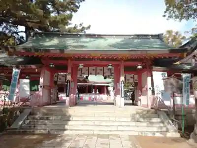 長田神社の山門・神門