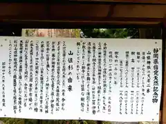 山住神社の歴史