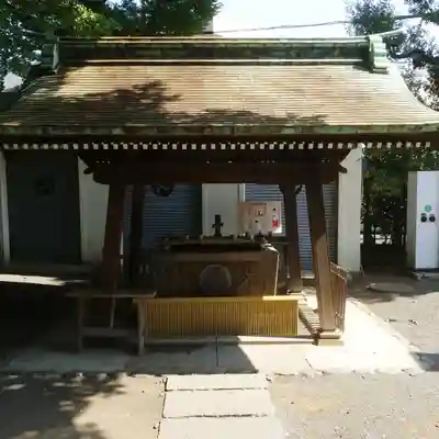 七社神社の手水舎