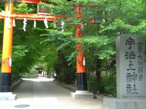 宇治上神社の鳥居