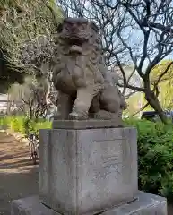 新井天神北野神社の狛犬