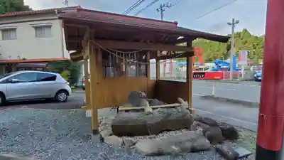 里宮神社の手水舎