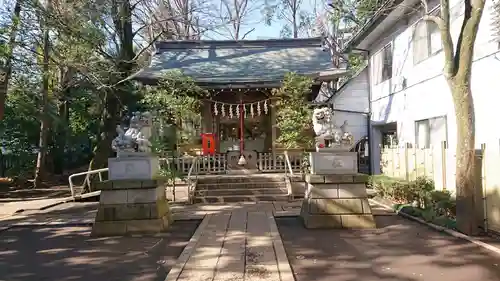 神明氷川神社の本殿・本堂