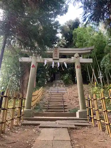 稲荷神社の鳥居