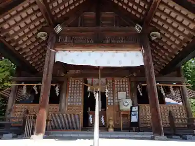 相馬妙見宮　大上川神社の本殿・本堂