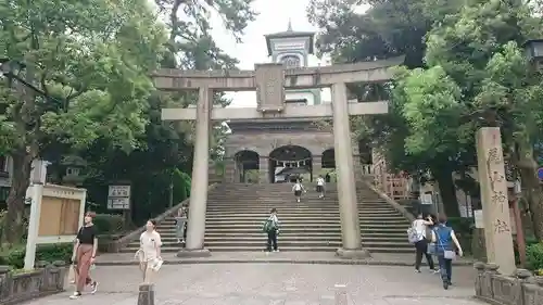 尾山神社の鳥居