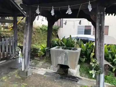 淡海國玉神社の手水舎