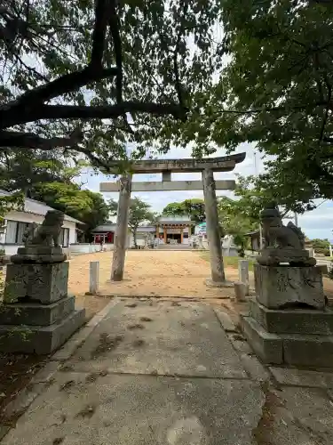 豊功神社の鳥居