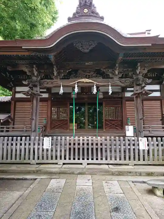 滝野川八幡神社の本殿・本堂
